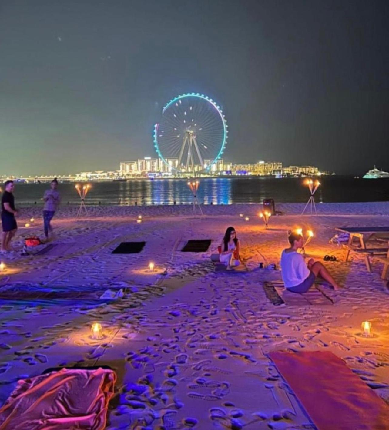 Seaview Beach Hostel Jbr - Walk To Beach - Gym - Pool - Metro Station Dubai Bagian luar foto